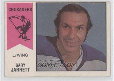 1974-75 O-Pee-Chee WHA - [Base] #61 - Gary Jarrett [Good to VG‑EX]