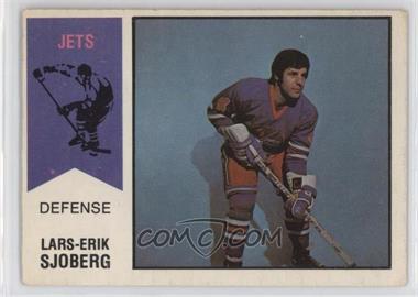 1974-75 O-Pee-Chee WHA - [Base] #66 - Lars-Erik Sjoberg [Poor to Fair]