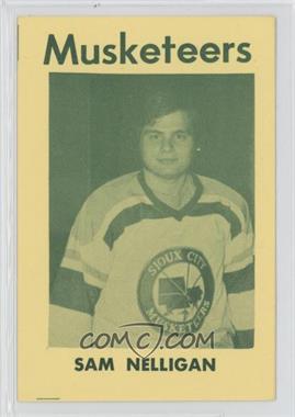 1974-75 Sioux City Musketeers Team Issue - [Base] #11 - Sam Nelligan