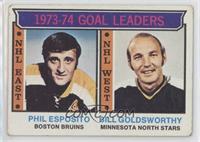 League Leaders - Phil Esposito, Bill Goldsworthy [Good to VG‑EX]