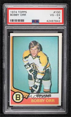 1974-75 Topps - [Base] #100 - Bobby Orr [PSA 4 VG‑EX]