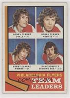 Team Leaders - Bobby Clarke, Dave Schultz