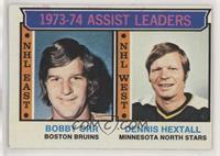 League Leaders - Bobby Orr, Dennis Hextall [Poor to Fair]