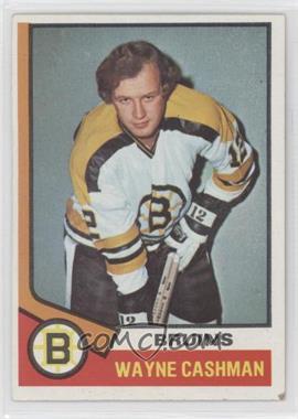 1974-75 Topps - [Base] #206 - Wayne Cashman [Good to VG‑EX]