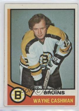 1974-75 Topps - [Base] #206 - Wayne Cashman