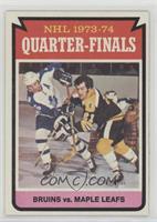 NHL 1973-74 Quarter-Finals - Bruins vs. Maple Leafs