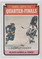 NHL 1973-74 Quarter-Finals - Black Hawks vs. Kings