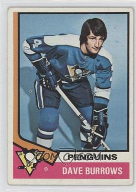 1974-75 Topps - [Base] #241 - Dave Burrows [Good to VG‑EX]