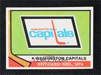 Washington Capitals Team [Good to VG‑EX]