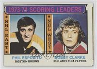 League Leaders - Phil Esposito, Bobby Clarke [Good to VG‑EX]