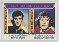 League Leaders - Phil Esposito, Bobby Clarke