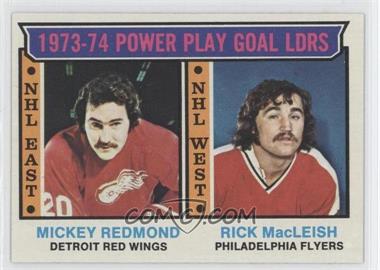 1974-75 Topps - [Base] #6 - League Leaders - Mickey Redmond, Rick MacLeish