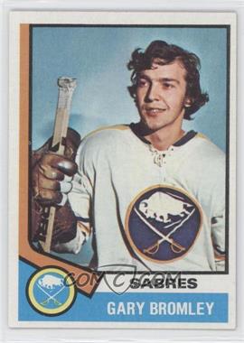 1974-75 Topps - [Base] #7 - Gary Bromley