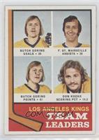 Team Leaders - Butch Goring, Frank St. Marseille, Don Kozak