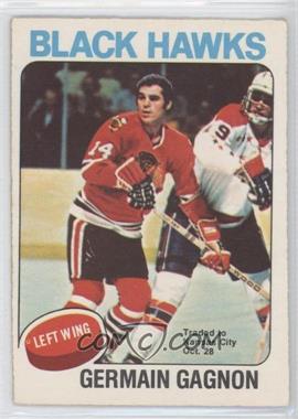 1975-76 O-Pee-Chee - [Base] #101 - Germain Gagnon