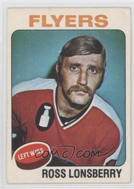 1975-76 O-Pee-Chee - [Base] #110 - Ross Lonsberry [Good to VG‑EX]