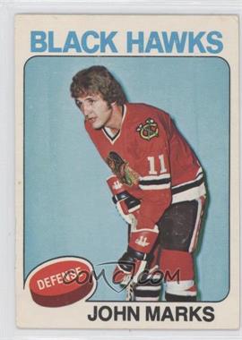 1975-76 O-Pee-Chee - [Base] #121 - John Marks