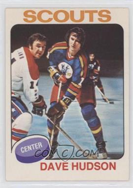 1975-76 O-Pee-Chee - [Base] #122 - Dave Hudson