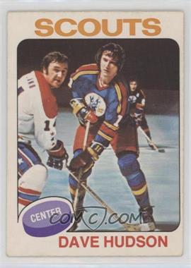 1975-76 O-Pee-Chee - [Base] #122 - Dave Hudson