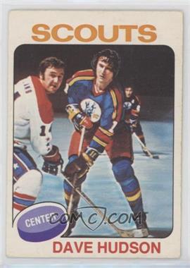 1975-76 O-Pee-Chee - [Base] #122 - Dave Hudson