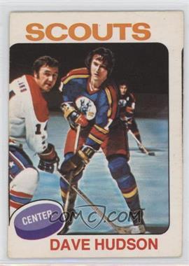 1975-76 O-Pee-Chee - [Base] #122 - Dave Hudson