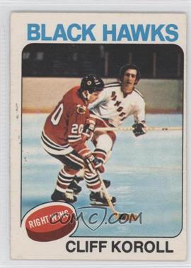 1975-76 O-Pee-Chee - [Base] #139 - Cliff Koroll