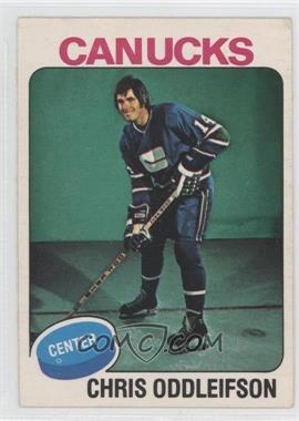 1975-76 O-Pee-Chee - [Base] #169 - Chris Oddleifson