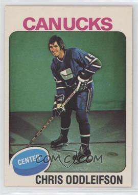 1975-76 O-Pee-Chee - [Base] #169 - Chris Oddleifson