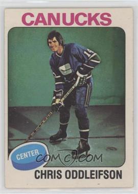 1975-76 O-Pee-Chee - [Base] #169 - Chris Oddleifson