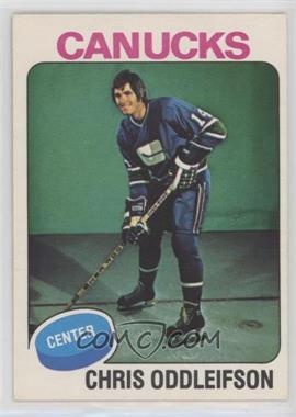 1975-76 O-Pee-Chee - [Base] #169 - Chris Oddleifson