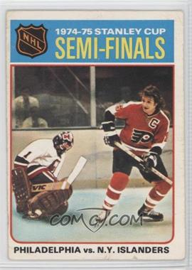 1975-76 O-Pee-Chee - [Base] #2 - 1974-75 Stanley Cup Semi-Finals [Good to VG‑EX]