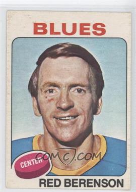 1975-76 O-Pee-Chee - [Base] #22 - Red Berenson