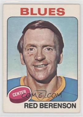 1975-76 O-Pee-Chee - [Base] #22 - Red Berenson