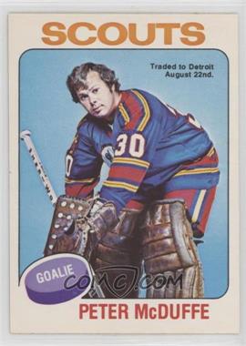 1975-76 O-Pee-Chee - [Base] #256 - Peter McDuffe