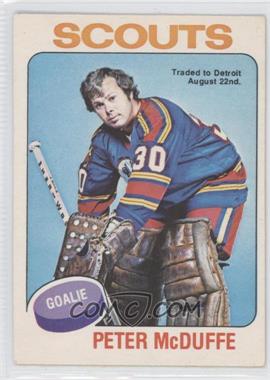 1975-76 O-Pee-Chee - [Base] #256 - Peter McDuffe