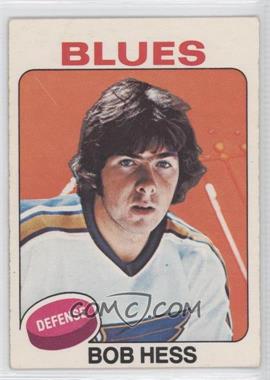 1975-76 O-Pee-Chee - [Base] #264 - Bob Hess