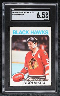 1975-76 O-Pee-Chee - [Base] #30 - Stan Mikita [SGC 6.5 EX/NM+]