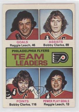 1975-76 O-Pee-Chee - [Base] #325 - Reggie Leach, Bobby Clarke