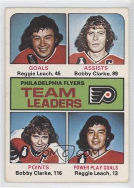 1975-76 O-Pee-Chee - [Base] #325 - Reggie Leach, Bobby Clarke