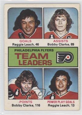 1975-76 O-Pee-Chee - [Base] #325 - Reggie Leach, Bobby Clarke