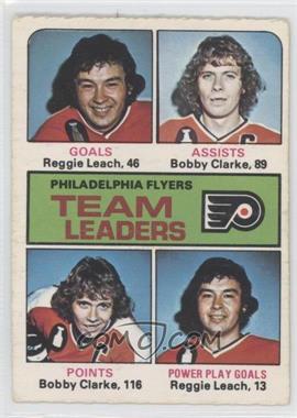 1975-76 O-Pee-Chee - [Base] #325 - Reggie Leach, Bobby Clarke
