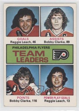 1975-76 O-Pee-Chee - [Base] #325 - Reggie Leach, Bobby Clarke
