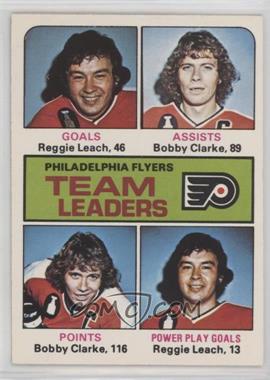 1975-76 O-Pee-Chee - [Base] #325 - Reggie Leach, Bobby Clarke