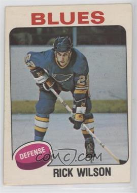 1975-76 O-Pee-Chee - [Base] #356 - Rick Wilson