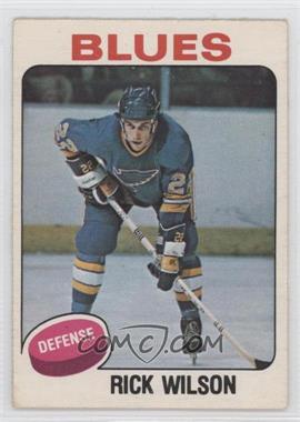 1975-76 O-Pee-Chee - [Base] #356 - Rick Wilson