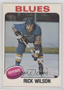 1975-76 O-Pee-Chee - [Base] #356 - Rick Wilson