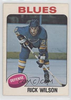 1975-76 O-Pee-Chee - [Base] #356 - Rick Wilson