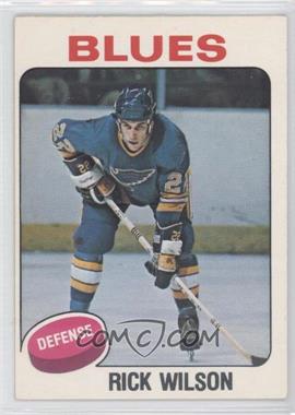 1975-76 O-Pee-Chee - [Base] #356 - Rick Wilson