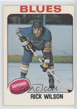 1975-76 O-Pee-Chee - [Base] #356 - Rick Wilson