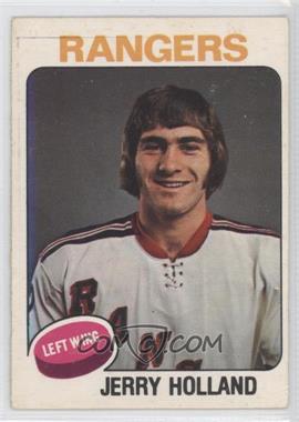 1975-76 O-Pee-Chee - [Base] #392 - Jerry Holland